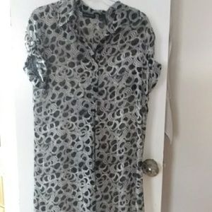 LAST CHANCE - Sheer tunic dress